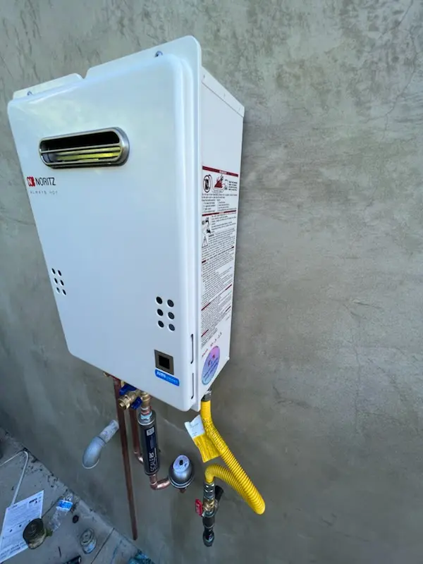 Tankless water heater installation for Jenners Crossroads homes